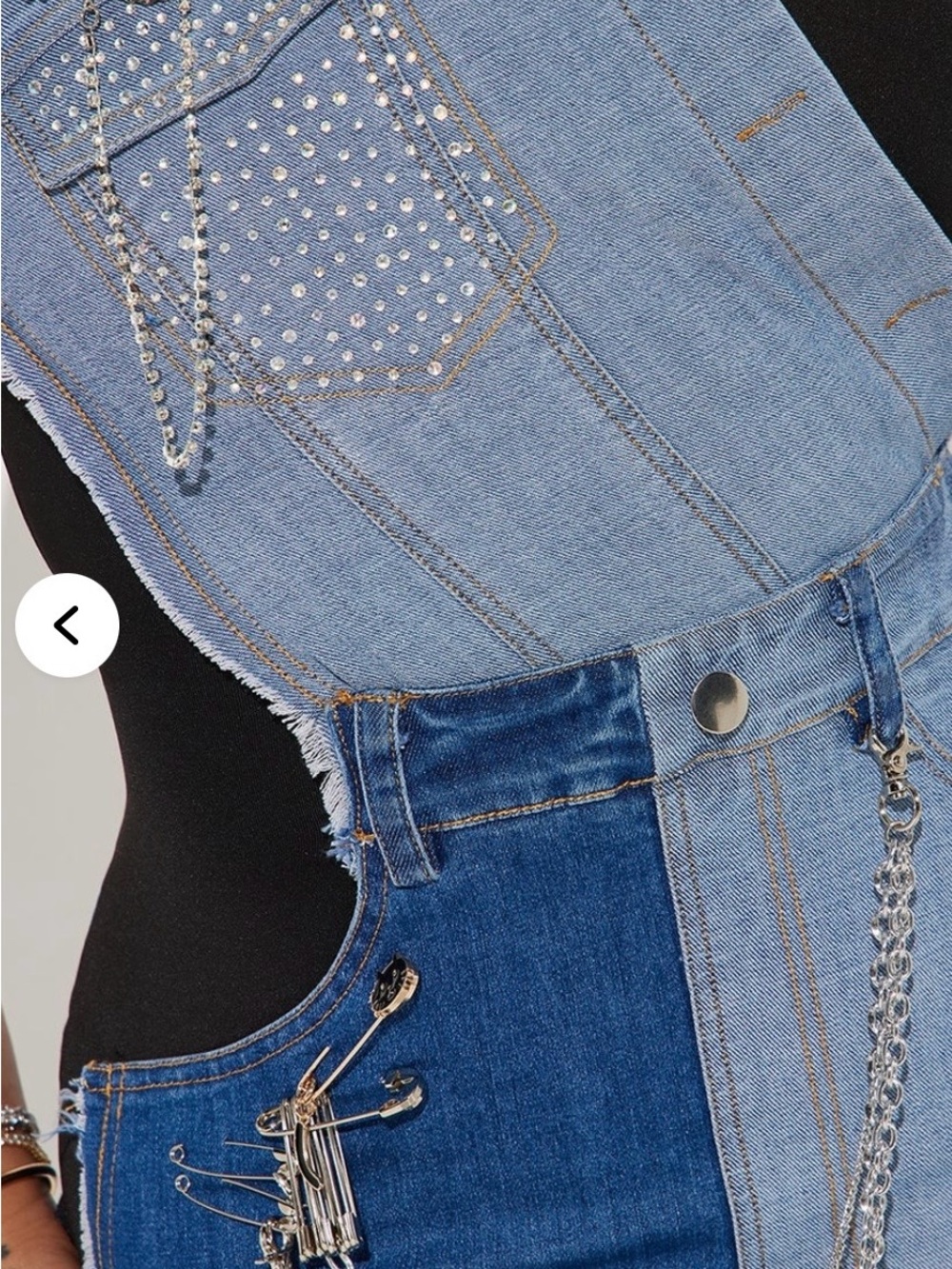 Fashion Nova Damsel in Denim Mini Dress - Picture 11 of 11